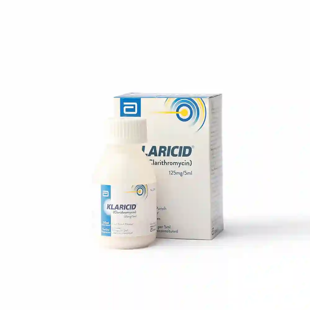 Klaricid 125mg Suspension 60ml Uses, Side effects & Price in Pakistan