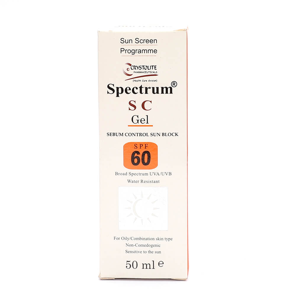 spectrum sc gel spf 60