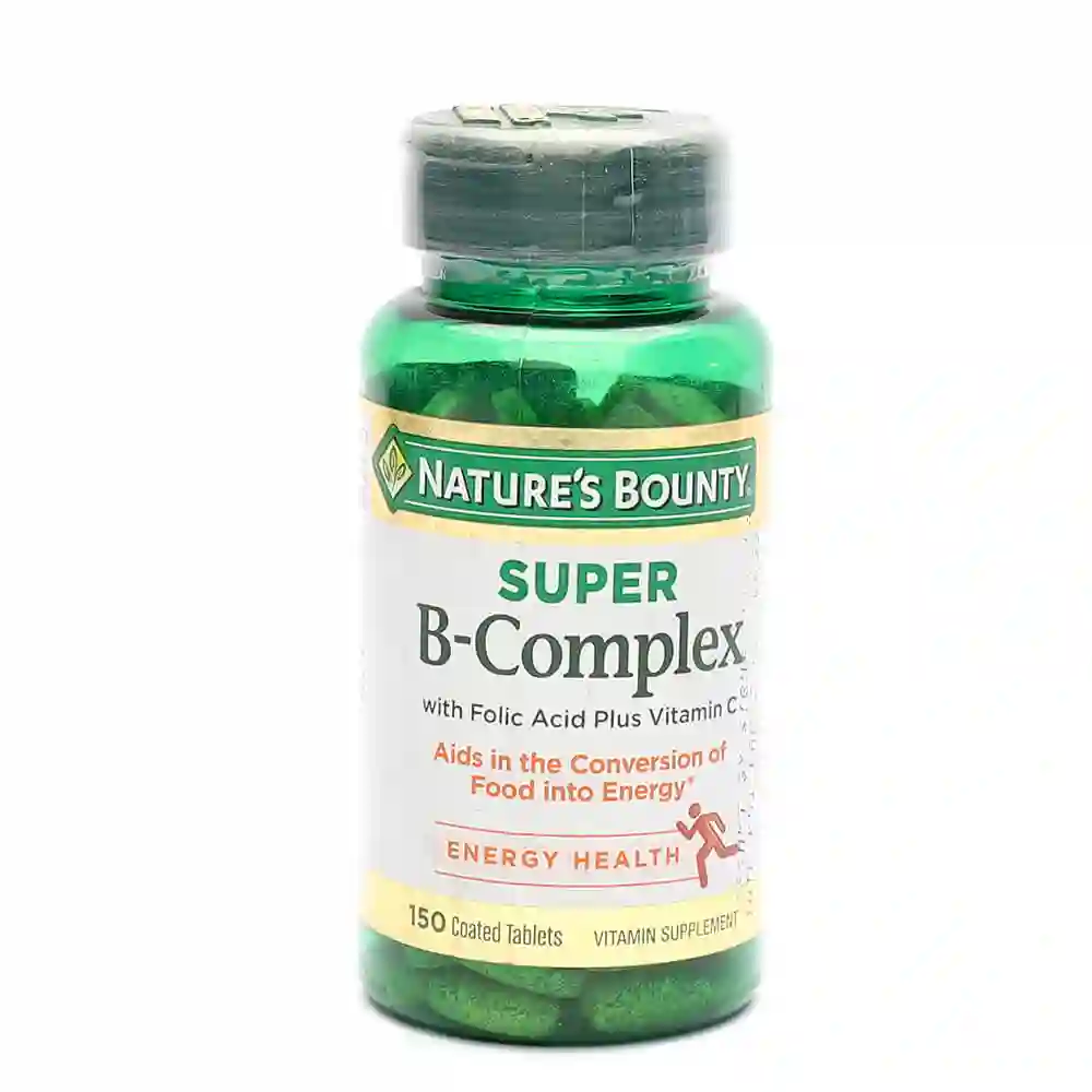 Nature's Bounty Super B-Complex with Folic Acid