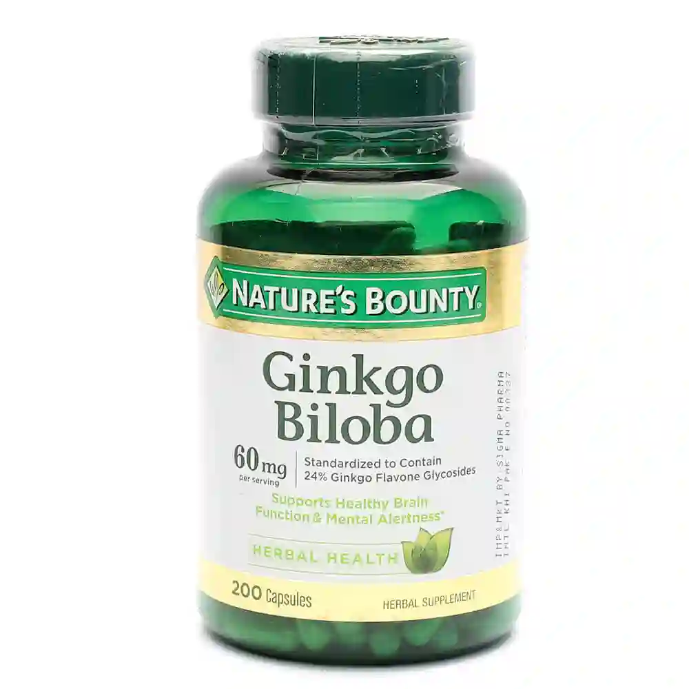 Nature's Bounty Ginkobiloba 60mg