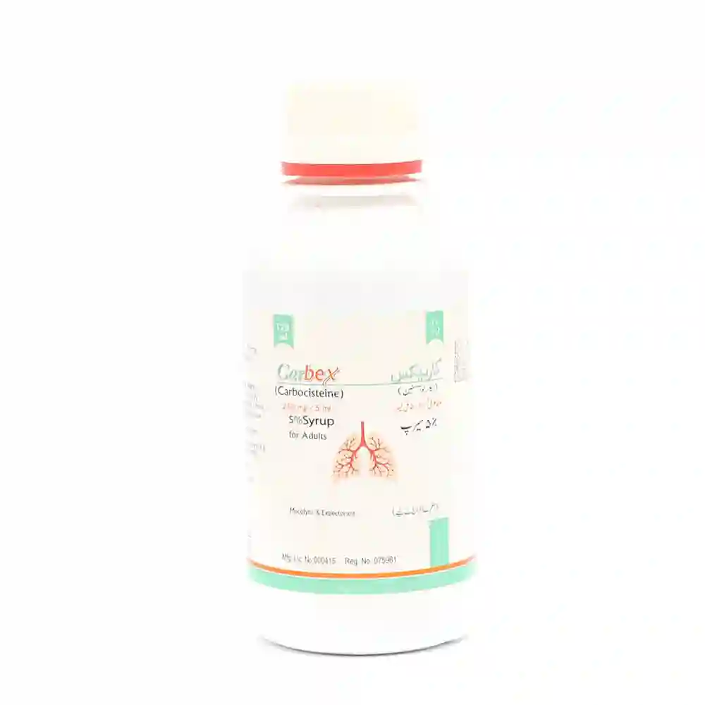 Carbex 250/5mg 120ml