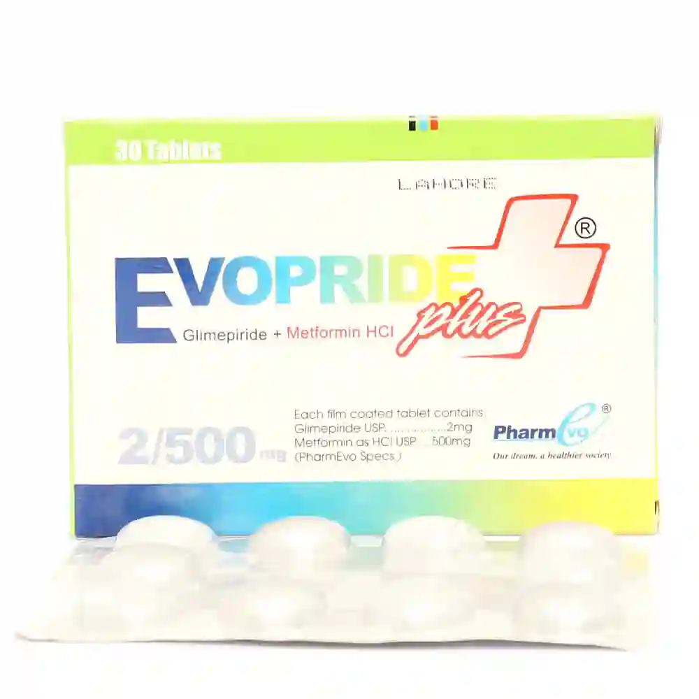 Evopride Plus 2/500mg