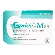 Gpride -M SR 2mg/500mg