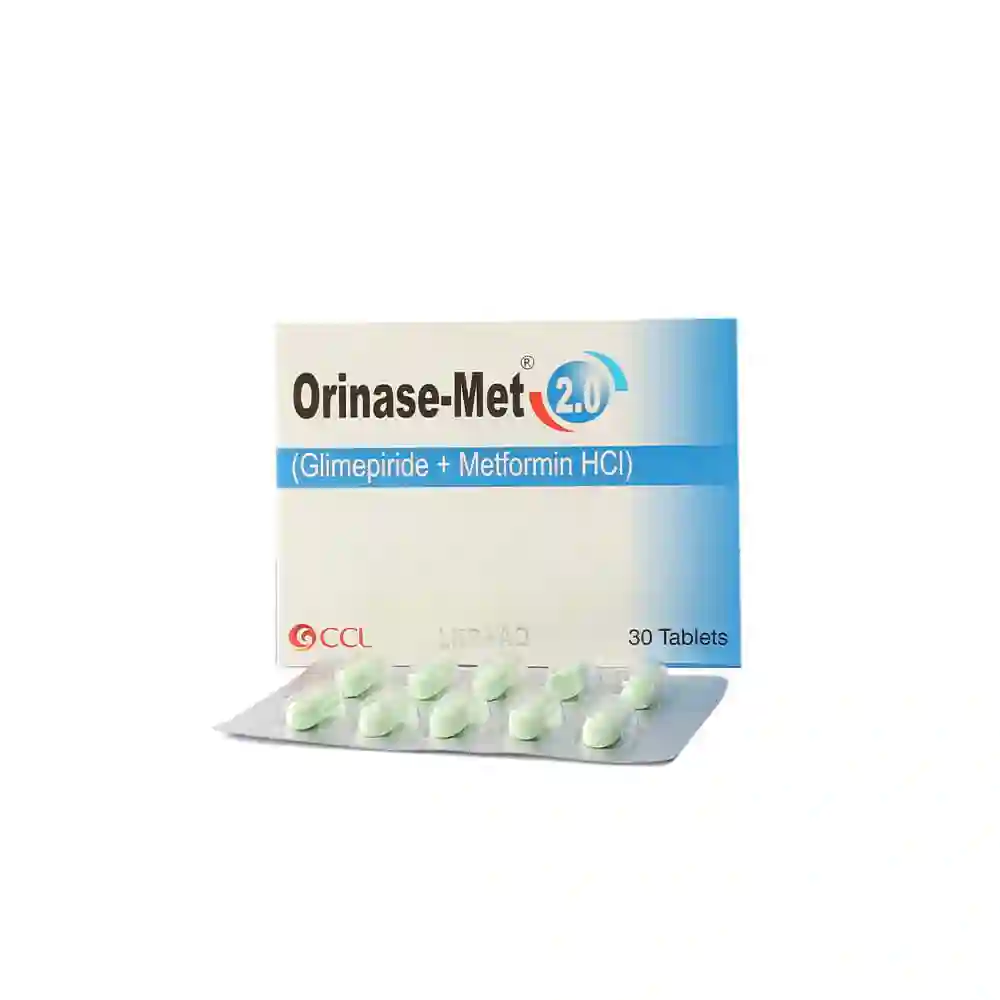 Orinase-Met 2/500mg