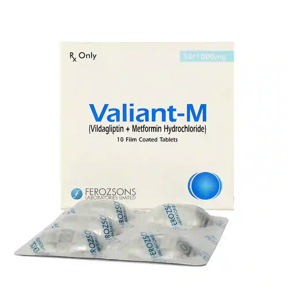 Valiant-M 50/1000mg