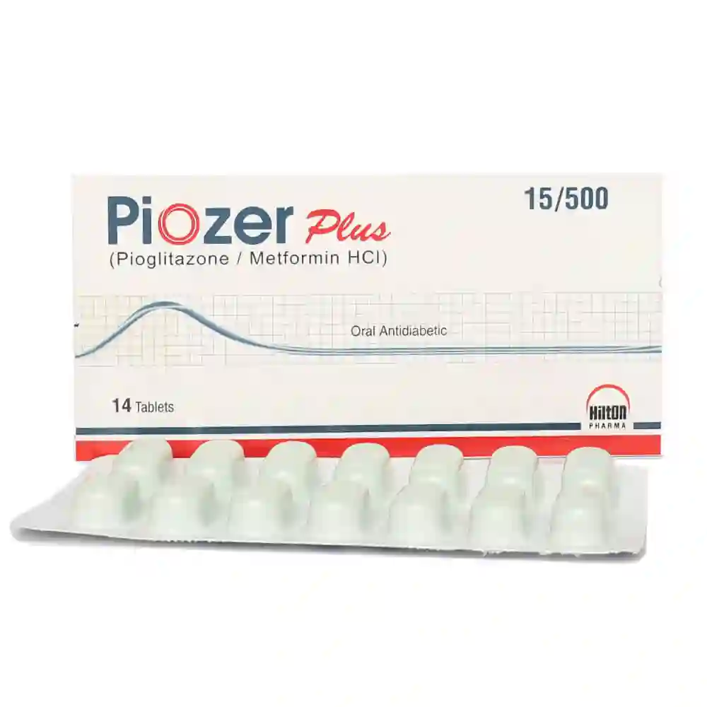 Piozer Plus 15/500mg